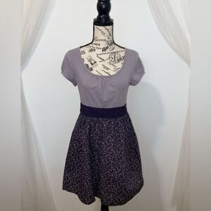 Kimchi Blue Scoop Neck Fit & Flared Combo Dress